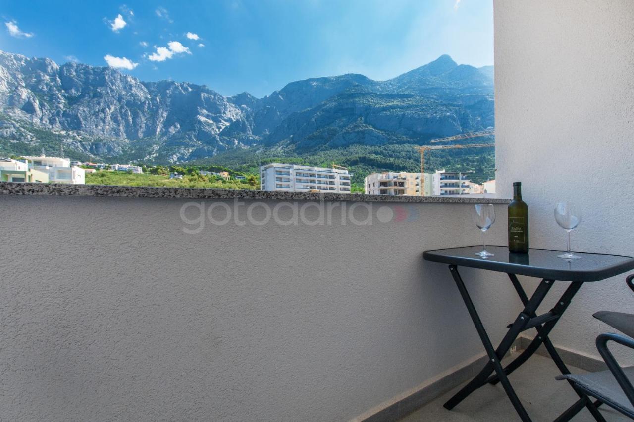 Luxury Sea View Apt Padi Via Mare Makarská Exteriér fotografie